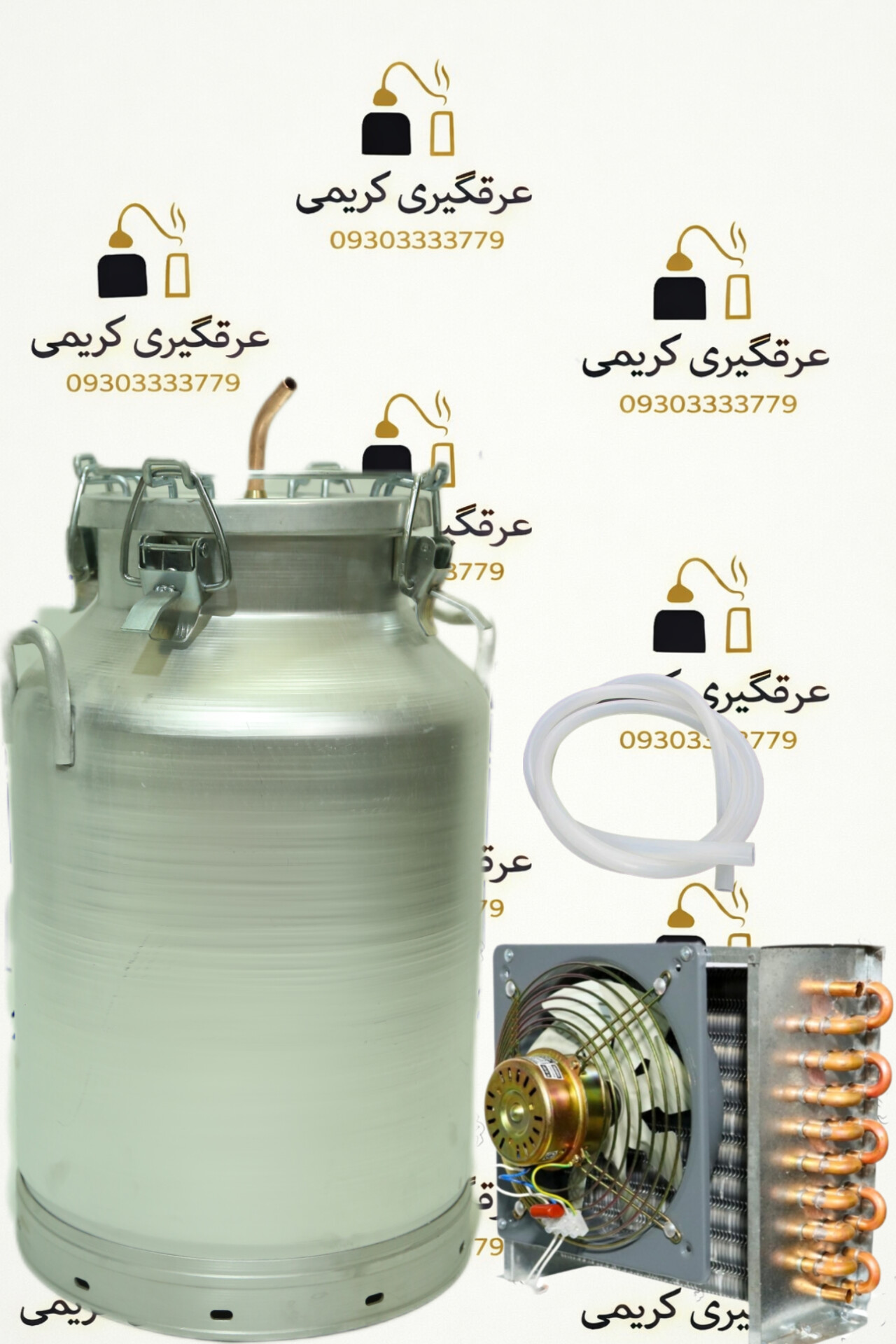 50لیتری فوق ضخیم 6کیلویی همراه با کندانسور مسی